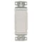 Hubbell Wiring Device-Kellems TradeSelect, Switches and Lighting Controls, Decorator Switch, Residential Grade, Rocker Switch, General Purpose AC, Illuminated Three Way, 15A 120/277V AC, Push Back and Side RSD315ILW - alternate 2